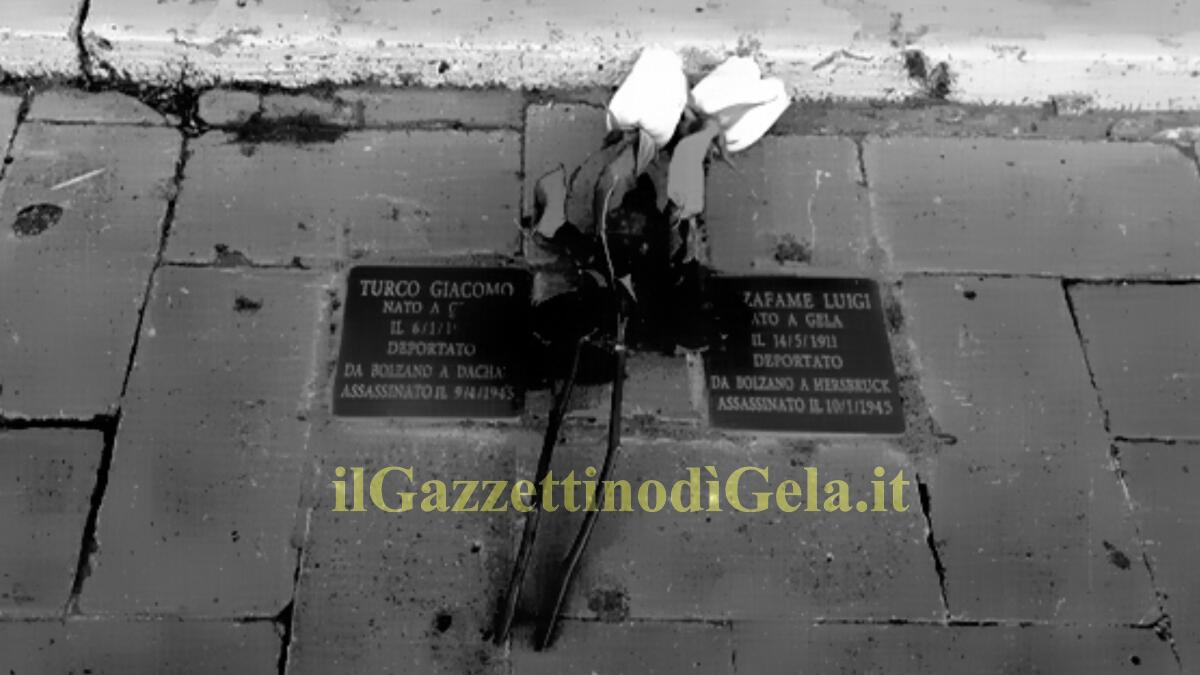 Giacomo Turco e Luigi Lanzafame: nati a Gela, deportati e assassinati -