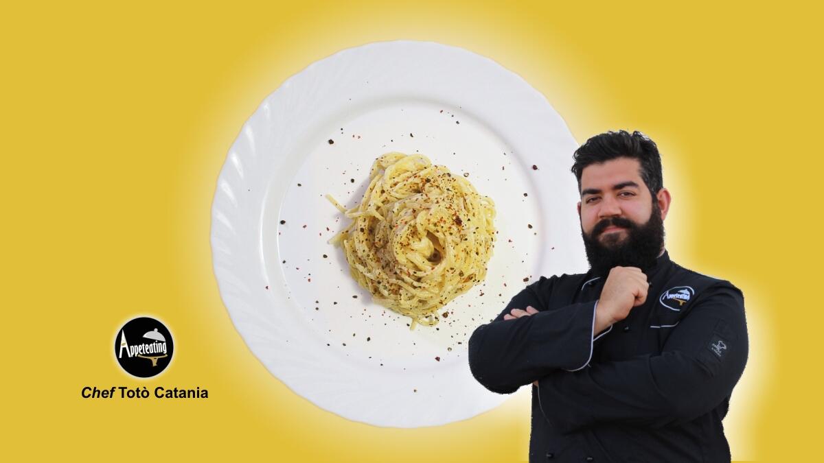 Cacio e pepe alla siciliana - 