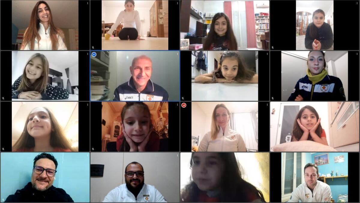 Centro Coni, Gymnastics club: attività in digitale in attesa di tornare in palestra - 