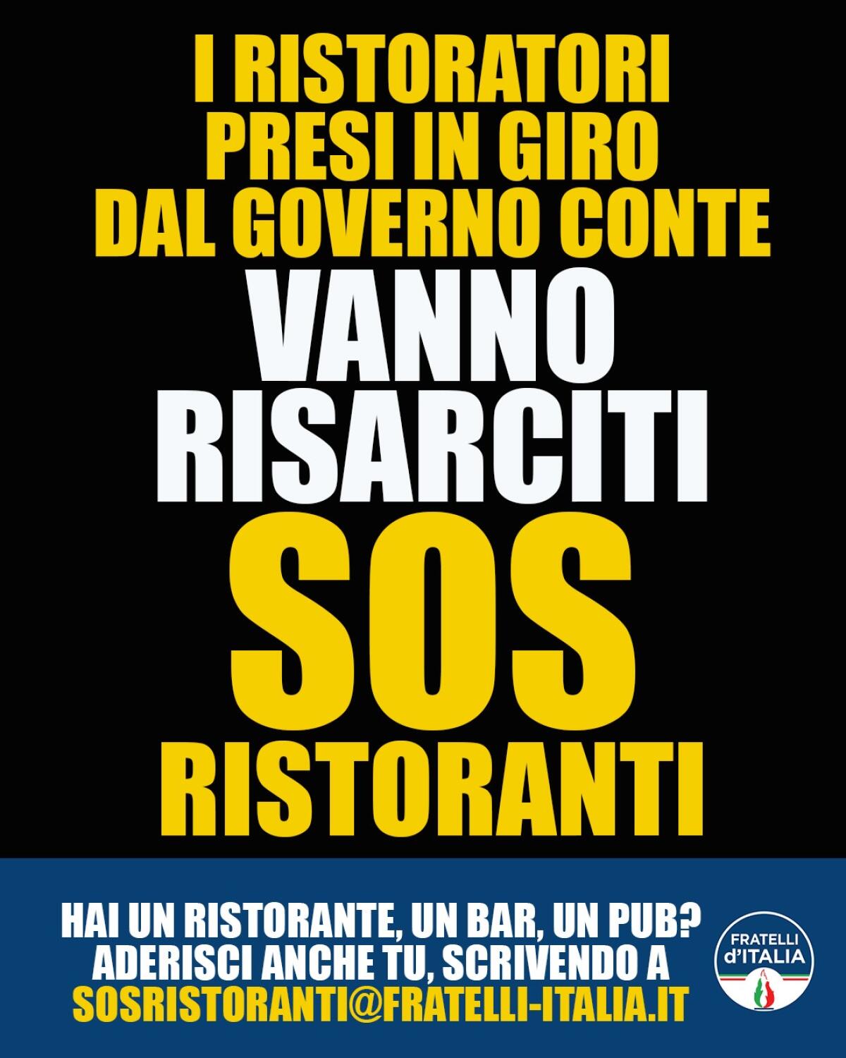 I ristoratori presi in giro dal governo Conte vanno risarciti - 