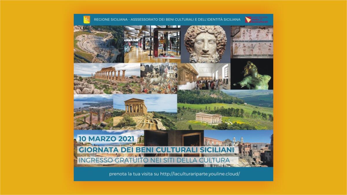 Giornata dei beni culturali siciliani, il 10 marzo tutti i siti aperti gratuitamente -