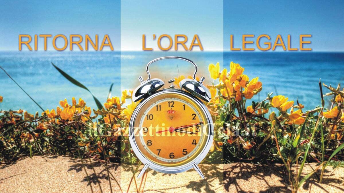 Ritorna l'ora legale. Più sole anche nella nostra Città - 