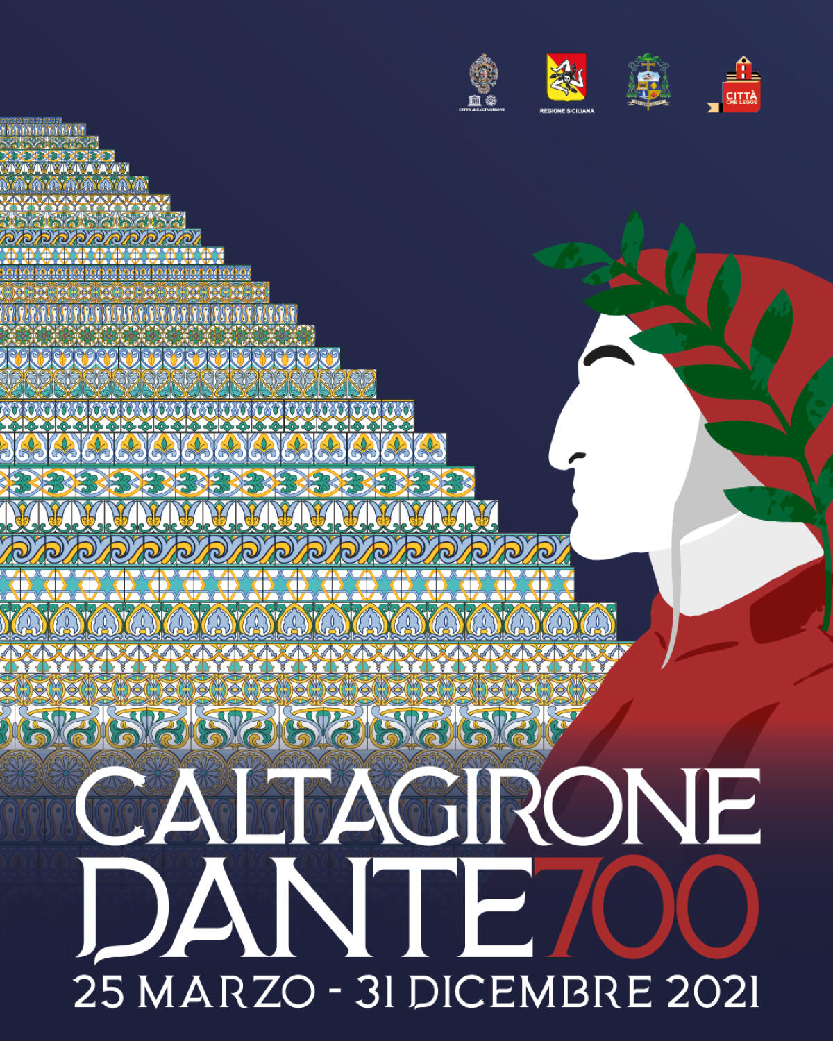 Caltagirone: celebrazioni per il 700° anniversario della morte di Dante Alighieri - 
