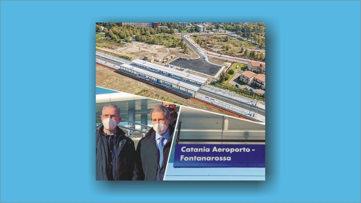Ferrovie, oggi inaugurazione nuova fermata "Catania Aeroporto - Fontanarossa" - 