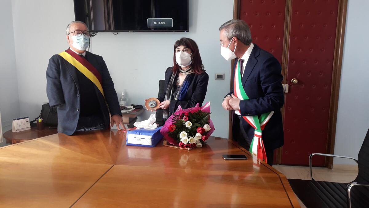 Gela, saluto del Prefetto Di Stani - 