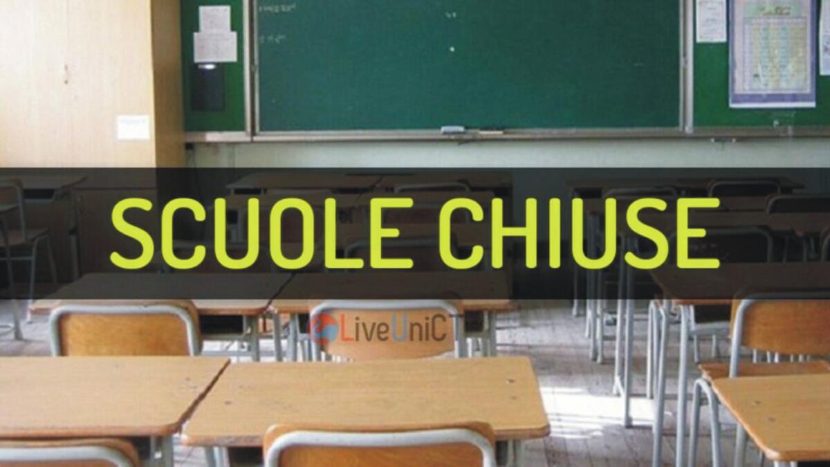 Le scuole 'contagiate' -