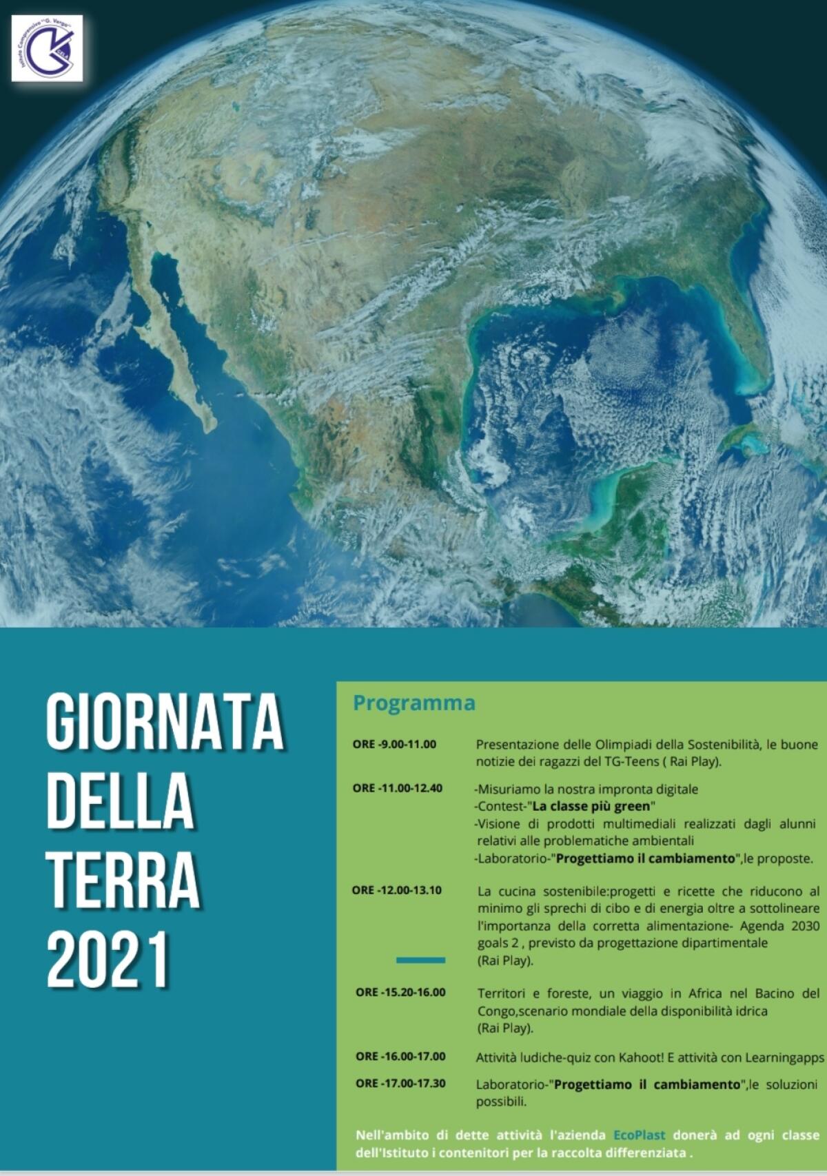 Alla Verga si celebra la Giornata della Terra -