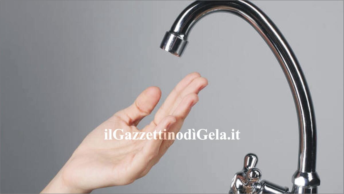 Gela, oggi si ferma per un turno la distribuzione dell'acqua. Ecco l'elenco delle vie interessate al disservizio - 
