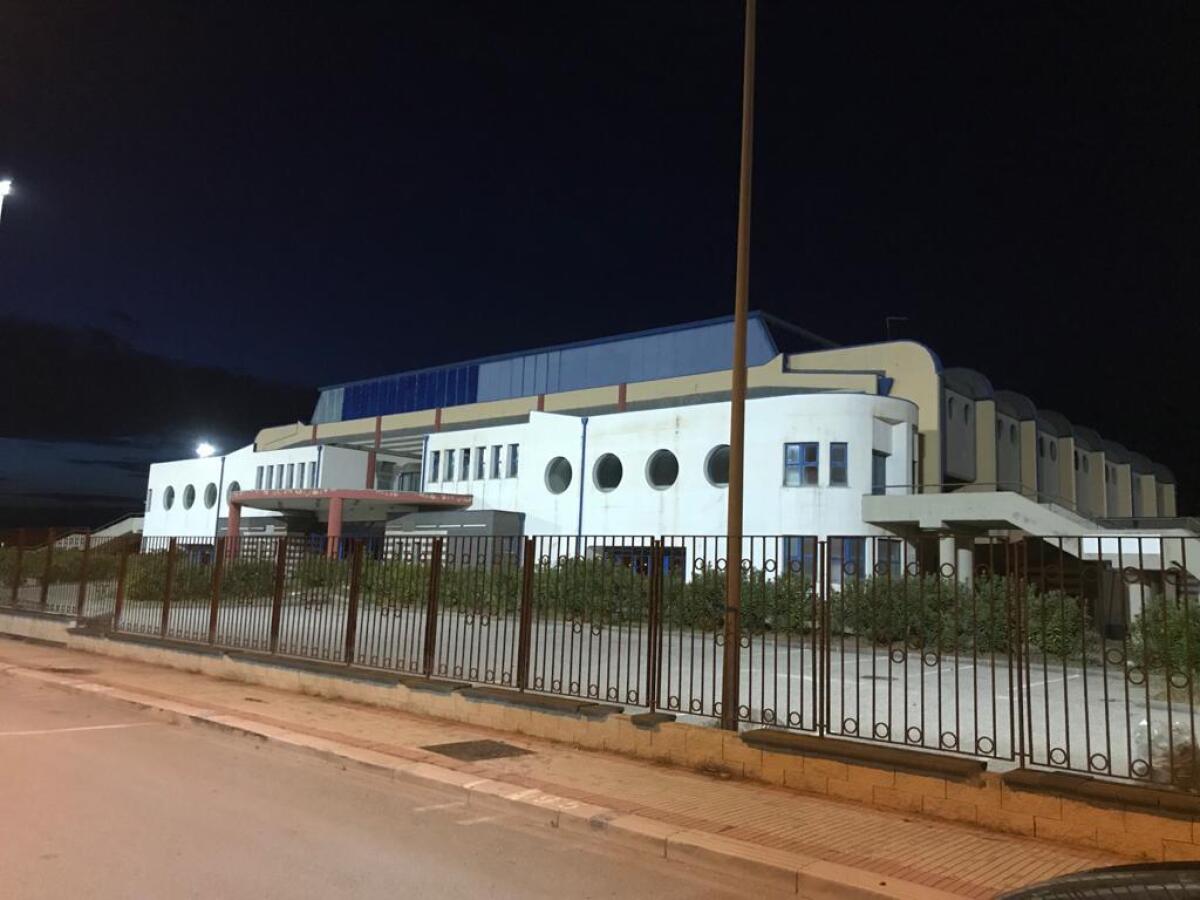 Ecco il PalaCossiga illuminato - 