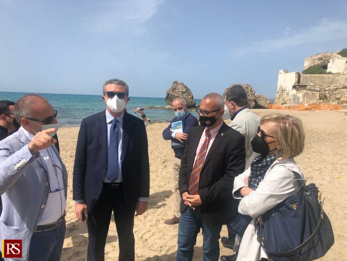 Cordaro e Samonà a Butera per la riqualificazione dell'area dell'ex Lido Sorriso a Falconara -