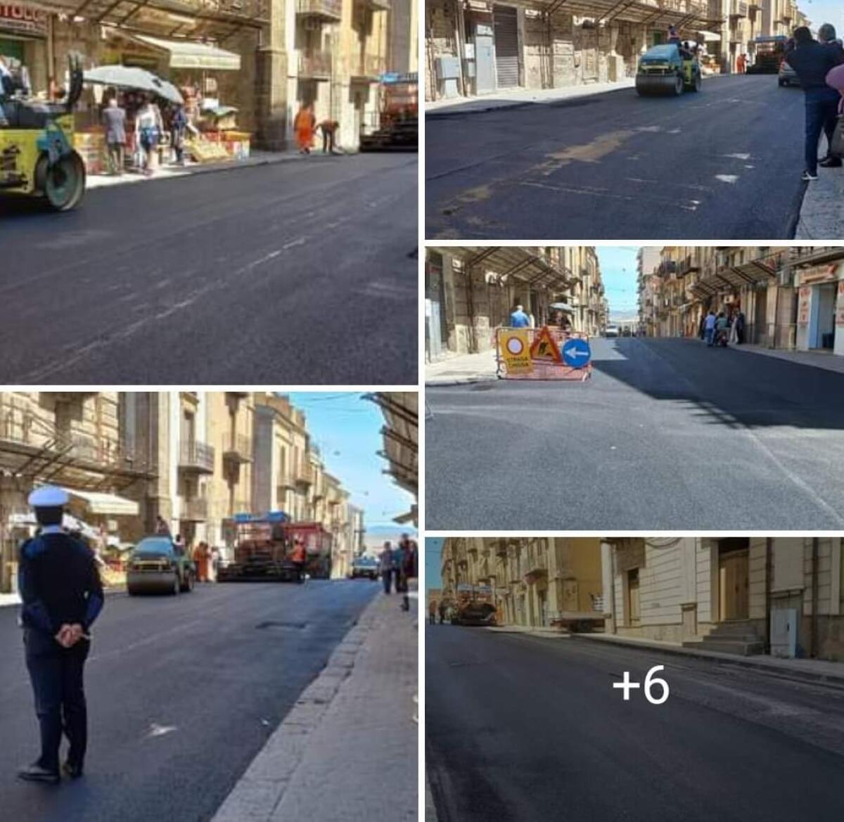 La via Bresmes tirata a lucido - 