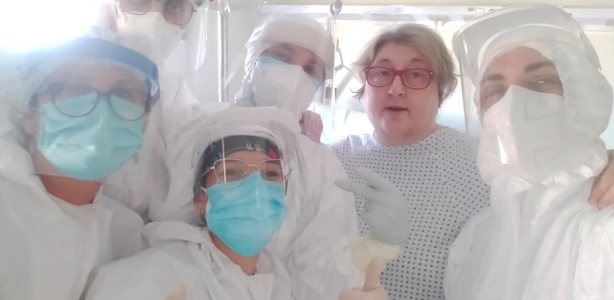 Covid, impiegata nissena ricoverata a Gela per 46 giorni: "Grazie per avermi salvato la vita" - 