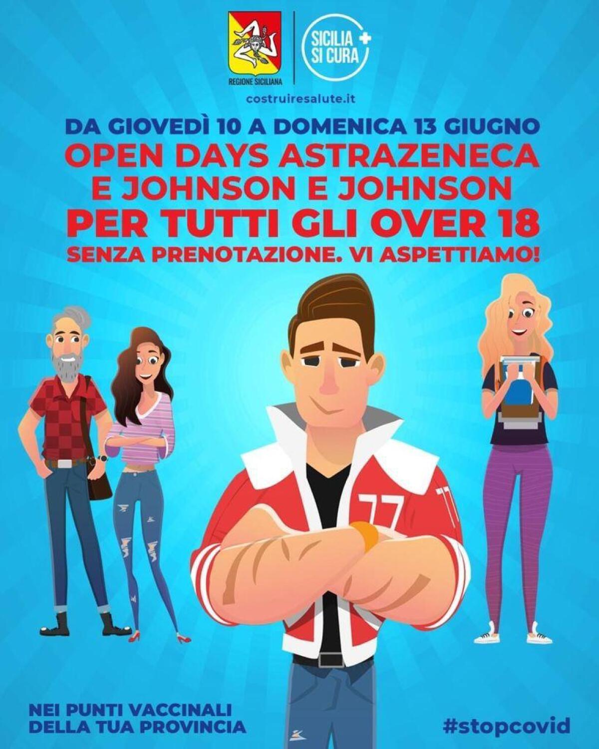 Porte aperte all'Hub vaccinale -