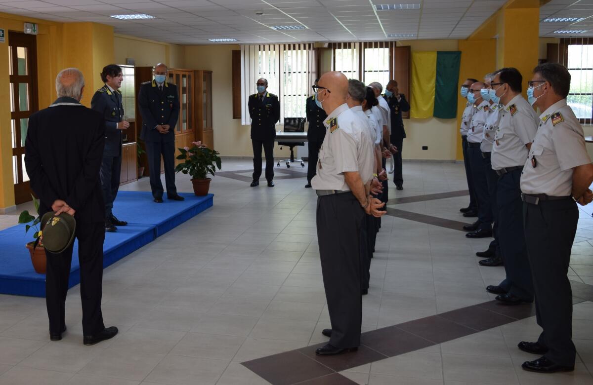 Il comandante regionale della Gdf in visita a Caltanissetta e Gela - 