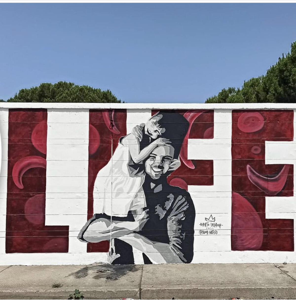 “Blood Artists”, Roberto Collodoro e l’arte per il sociale -