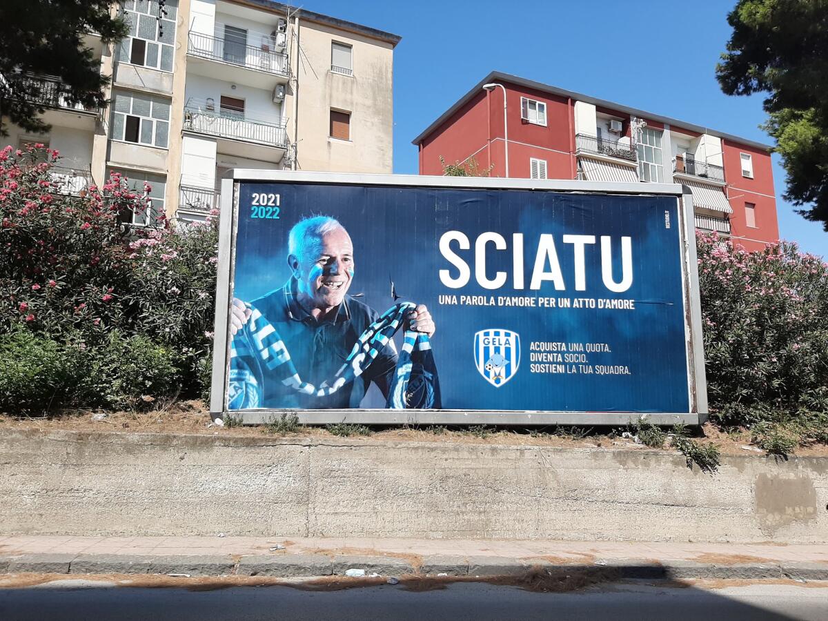 “Sciatu - un atto d'amore per la città”: campagna pubblicitaria per sostenere l'azionariato Popolare per lo sport - 