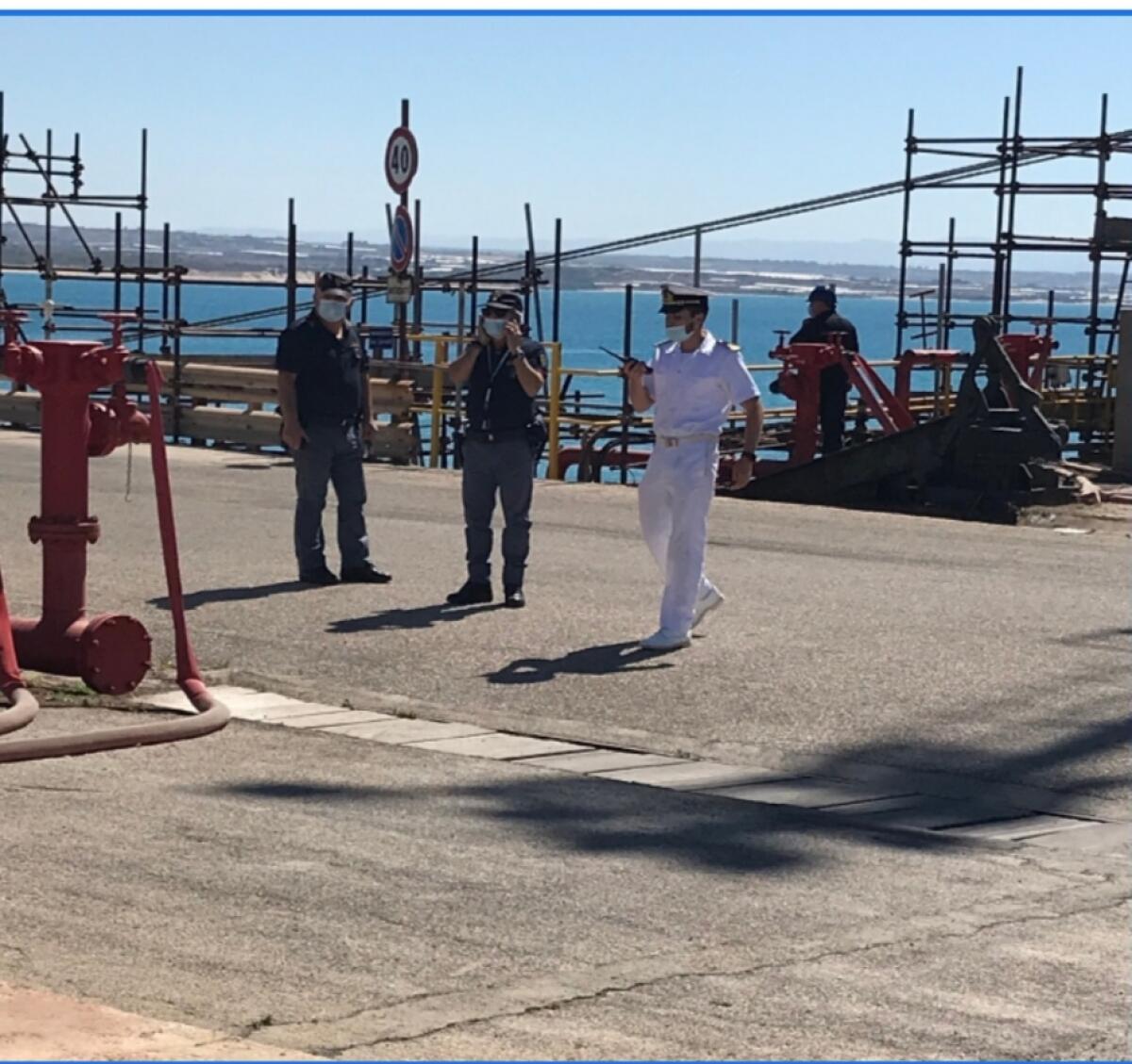 Esercitazione della Capitaneria al Porto - 