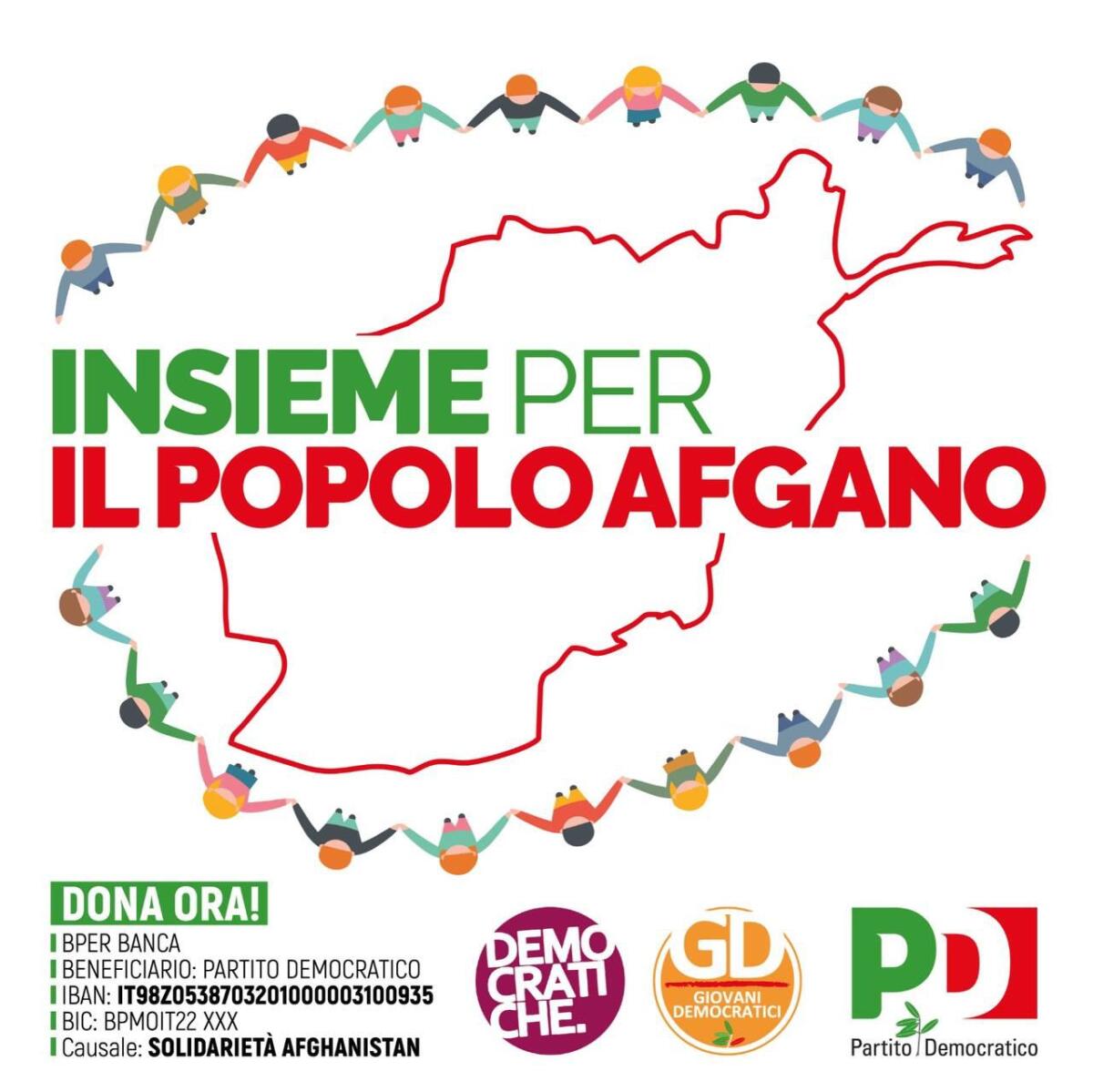 Il PD favorisce l'accoglienza dei afgani - 
