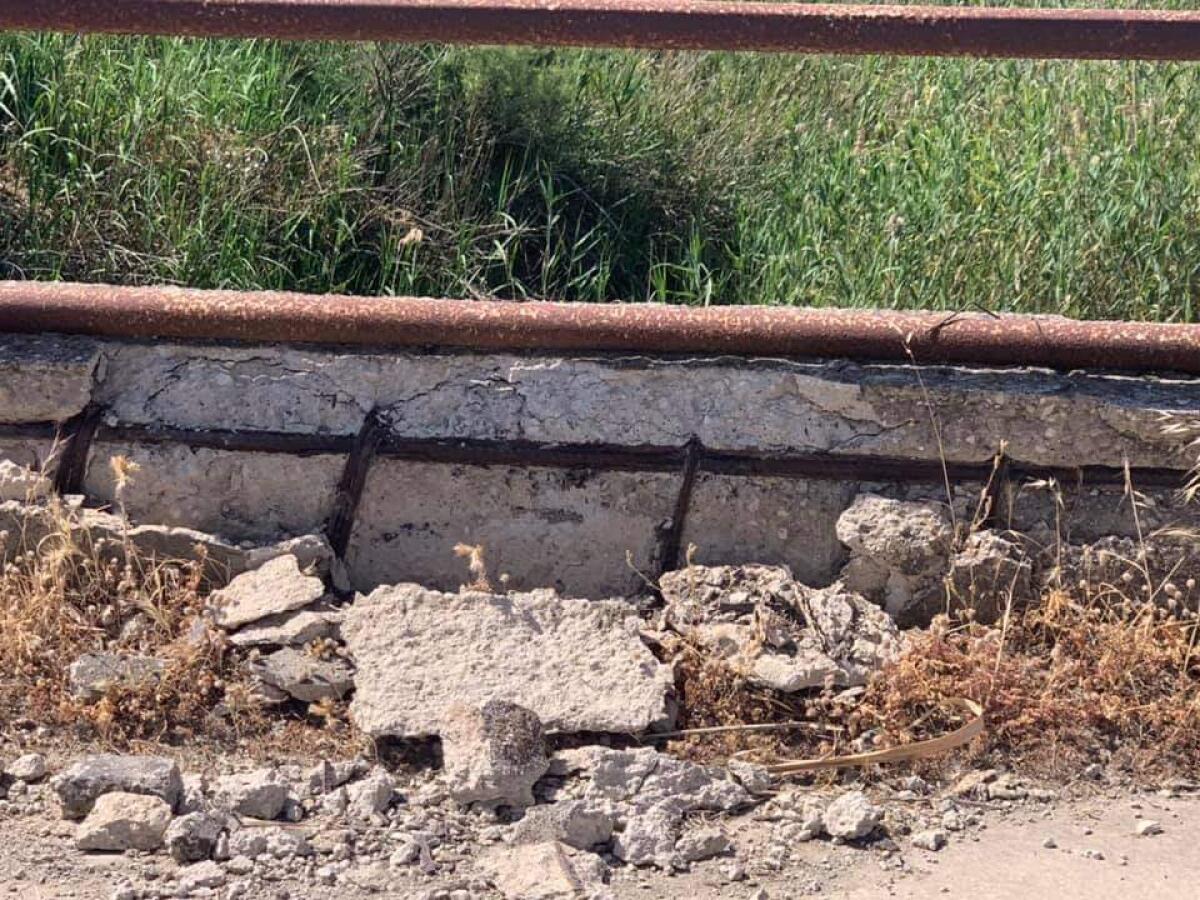 Un ponte in stato precario - 