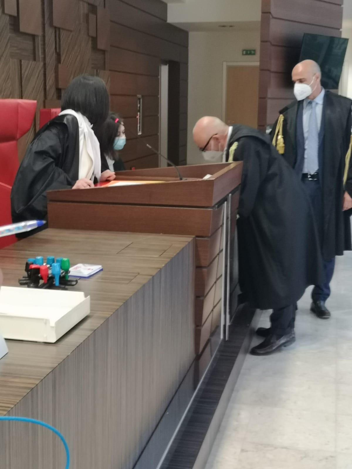 Il sindaco al neo presidente del Tribunale: "auguri per il lavoro complesso che dovrà svolgere" -