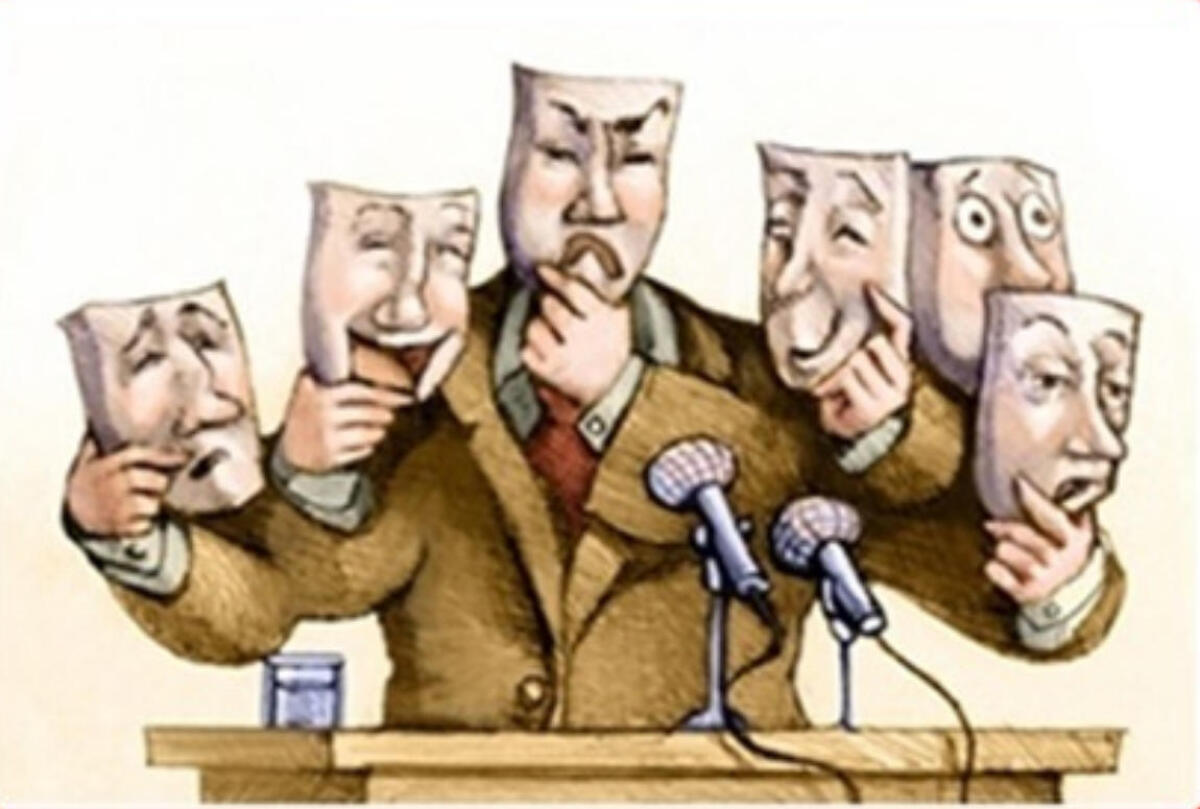 Fai quello che dico io.... ma non fare quello che faccio ( o non faccio) io... - 