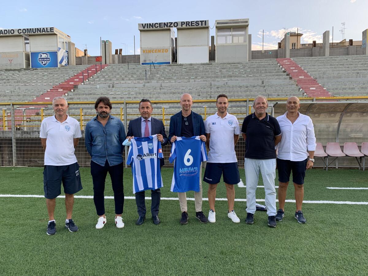 Calcio, il Gela presenta il nuovo sponsor -