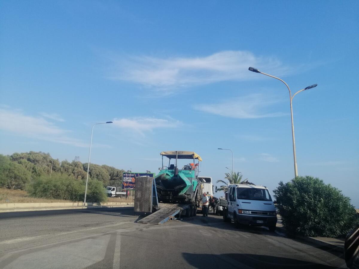 Il lungomare si rifà il look per il Giro di Sicilia - 