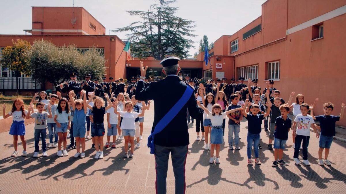 La musica della  Polizia per la scuola - 