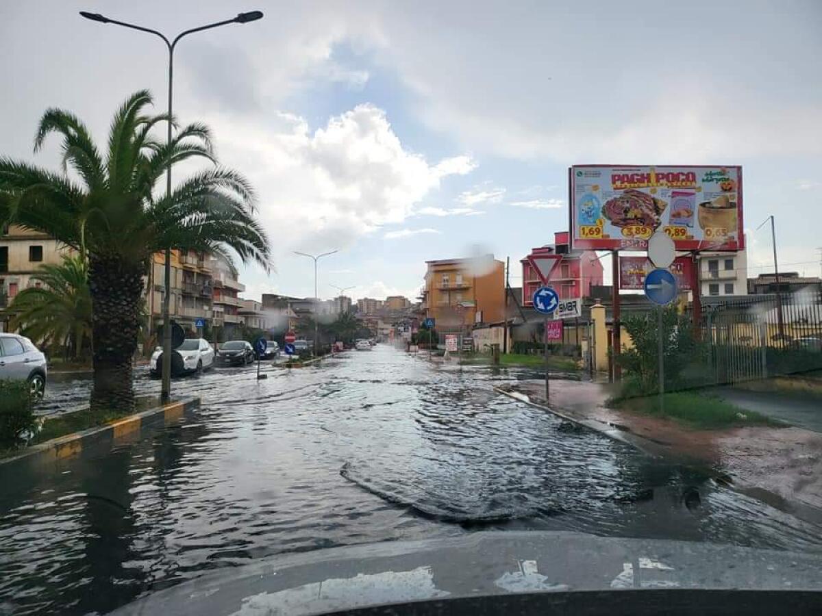 I danni del maltempo a Gela - 