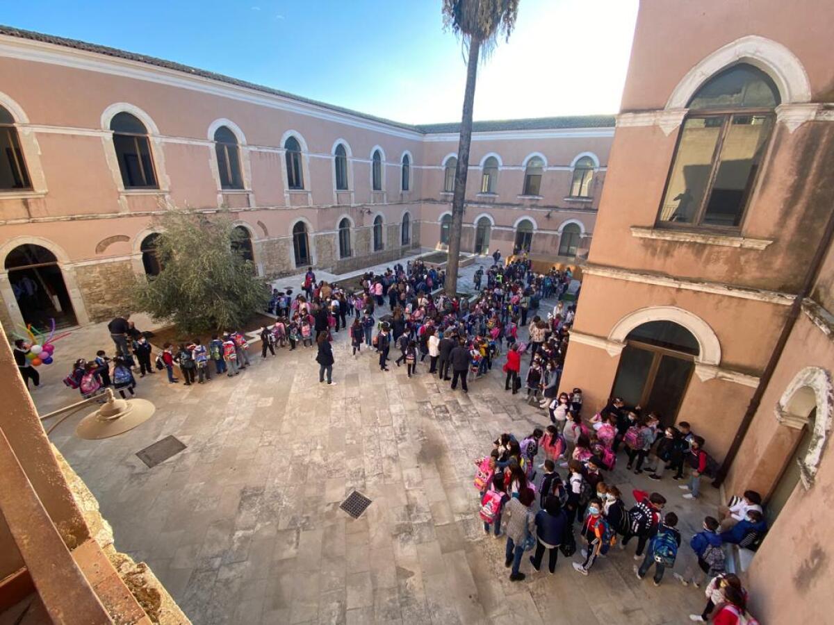 Gli alunni della Solito tornano a scuola -
