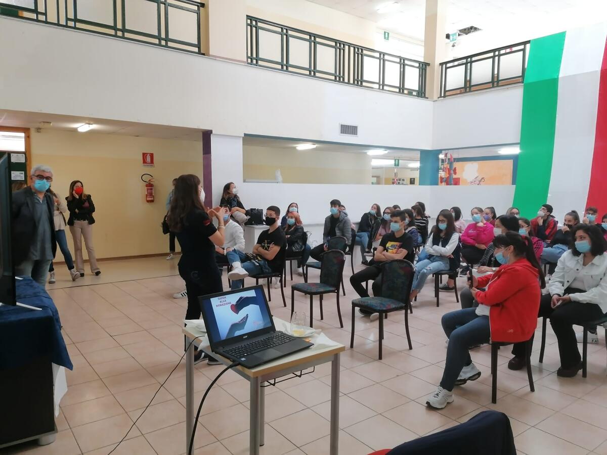 Progetti scuola, al via dallo “Sturzo” l’iniziativa Fidas -