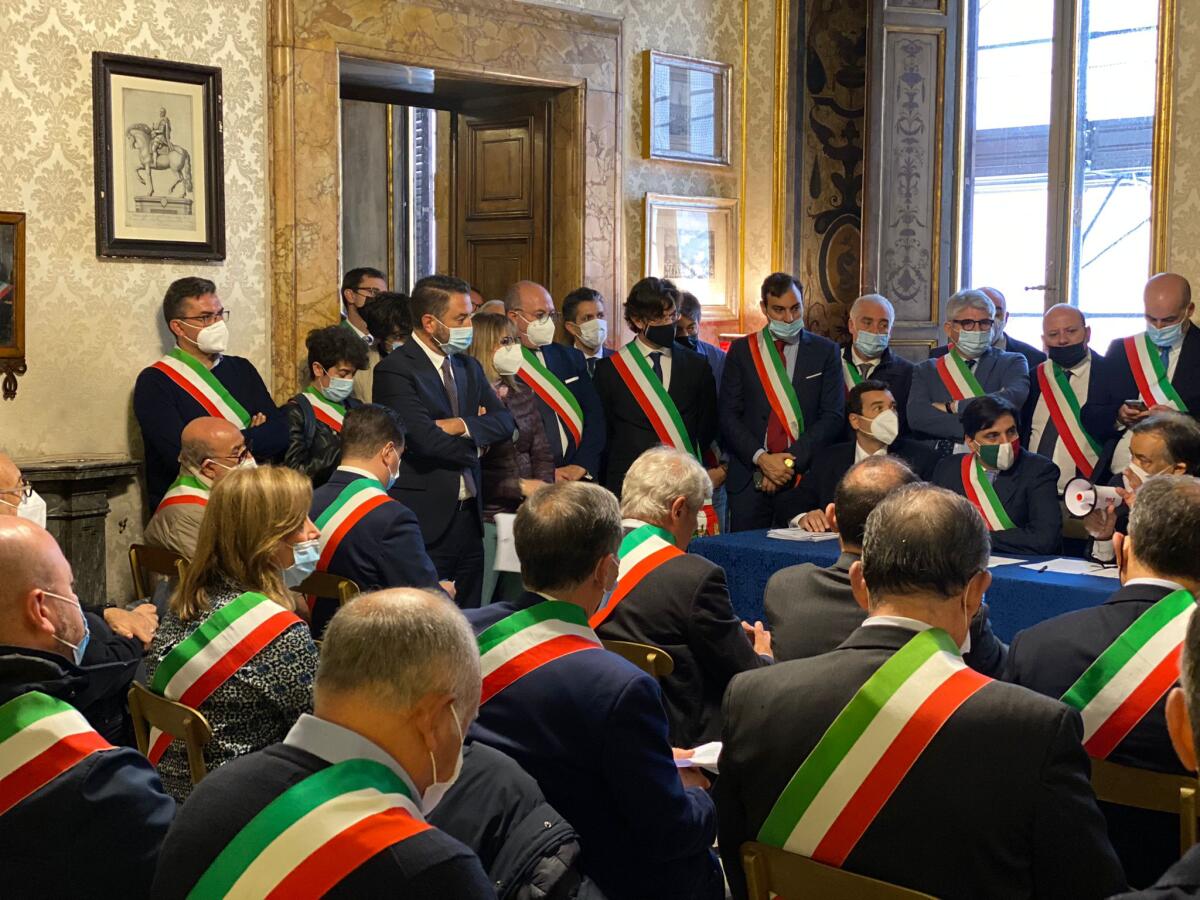 I sindaci siciliani dal sottosegretario alle Infrastrutture -