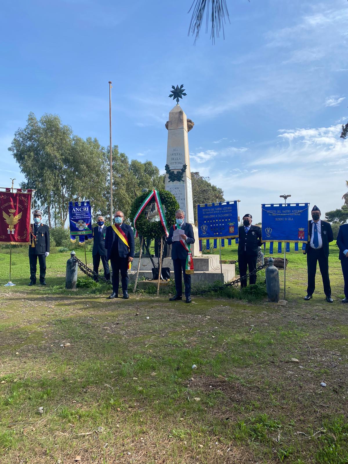 Anche a Gela si ricorda il 4 novembre - 