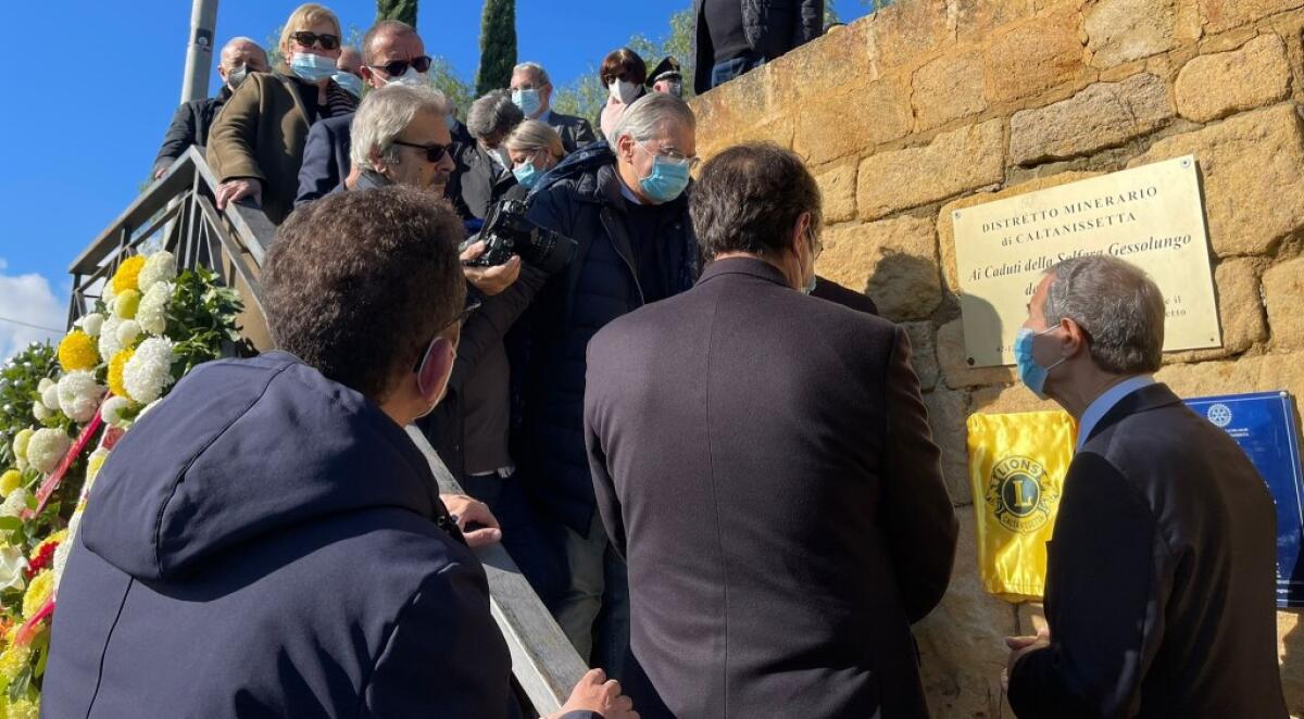 Giornata dei 'carusi' delle miniere -