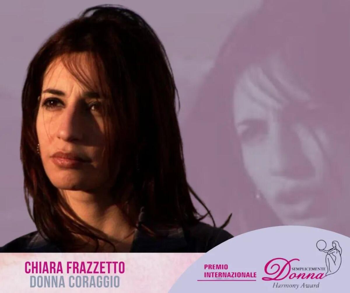 A Chiara Frazzetto il premio "Semplicemente donna" - Chiara Frazzetto