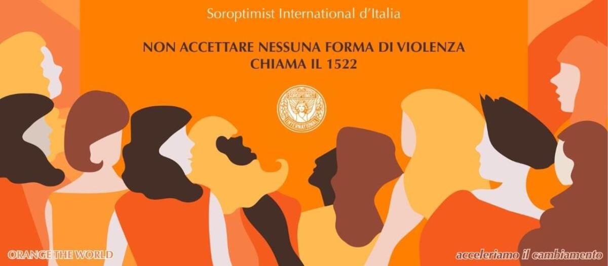 'Orange the World: tutto il mondo' , anche a Gela col Soroptimist - 