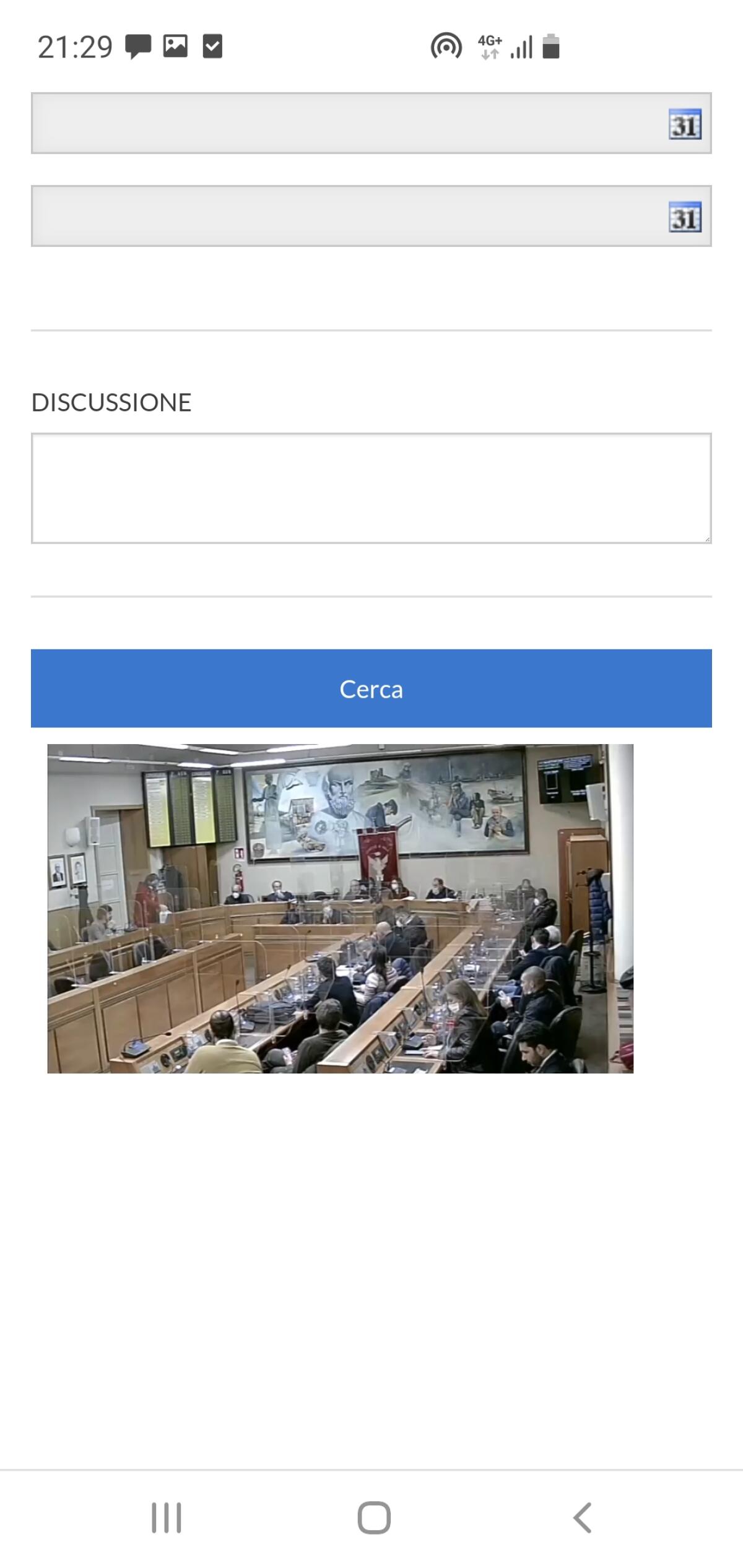 Ritirata per riparare ad un errore tecnico la relazione "lumaca" del sindaco - 