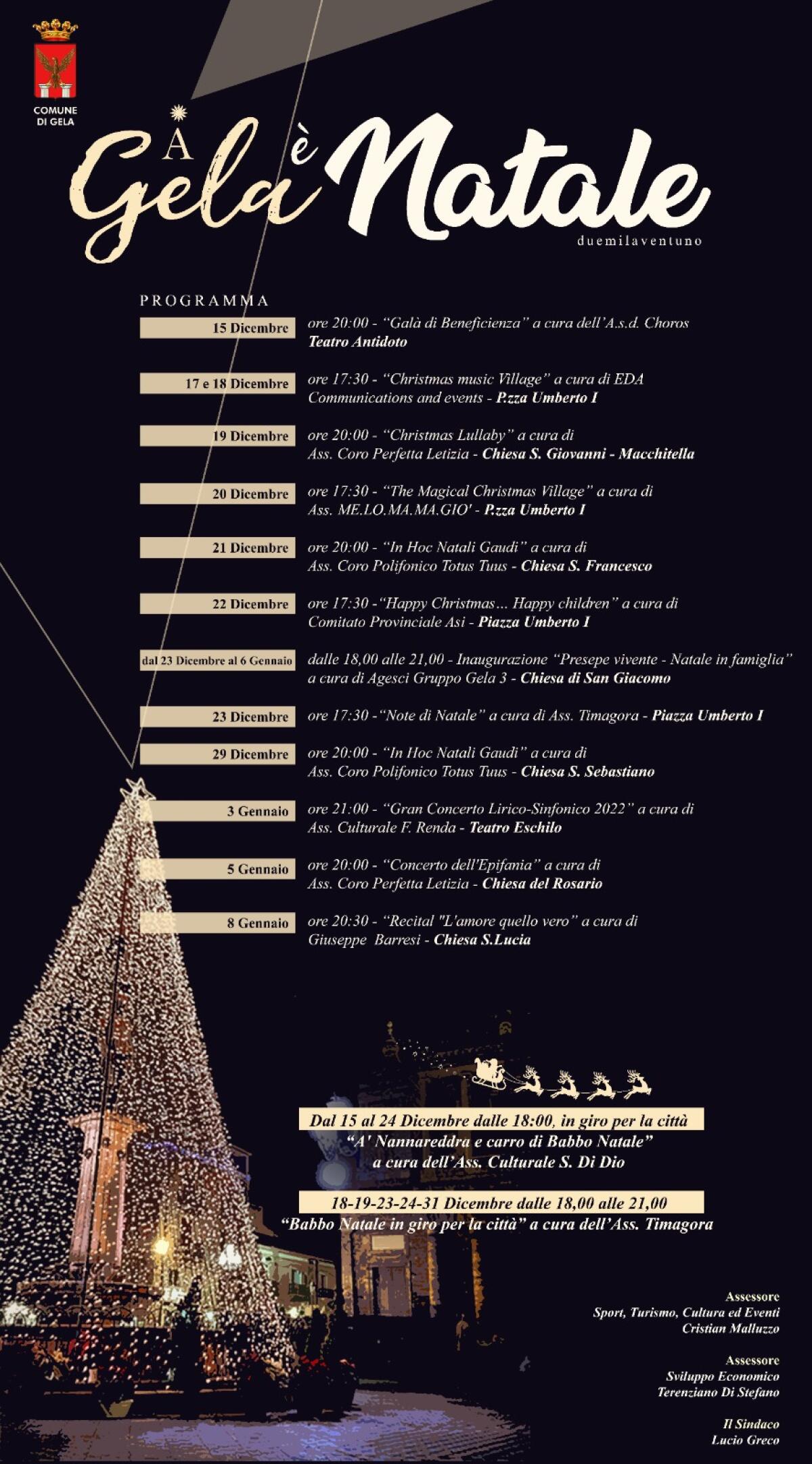 Ecco il calendario degli eventi del Natale - 