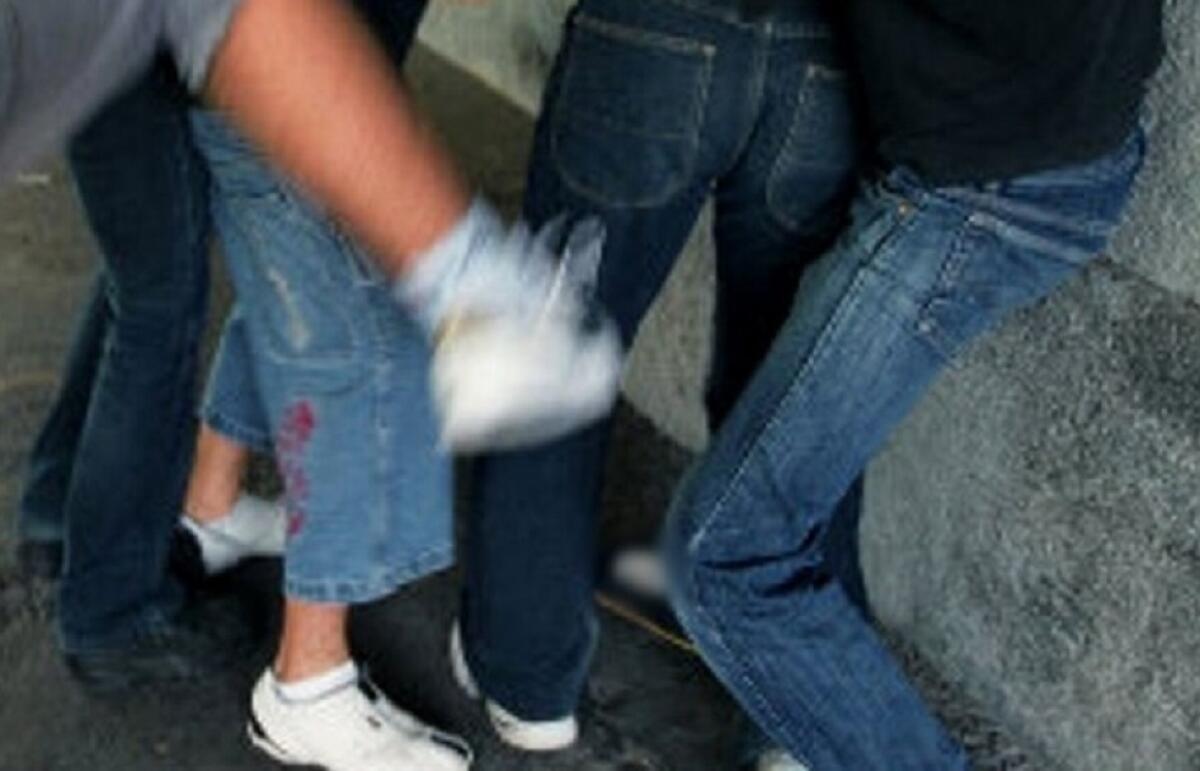 Rissa davanti ad un centro medico -