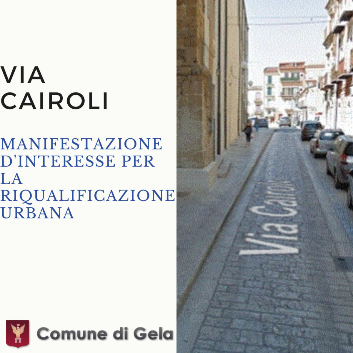 Riqualificazione urbana di via Cairoli: sorteggio il 28 dicembre - 
