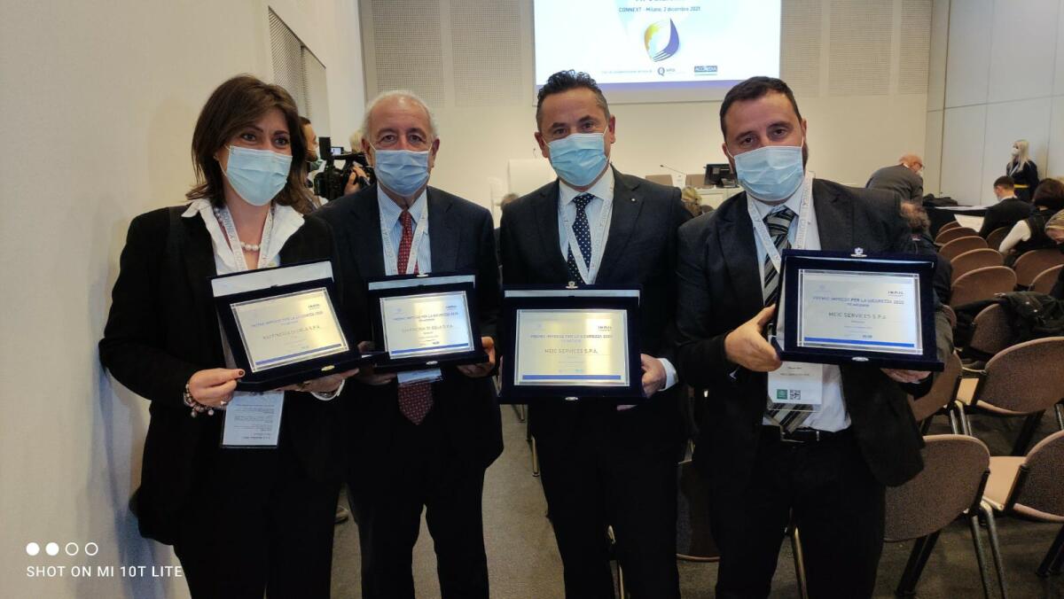 La Meic Services S.p.A. vince il “Premio Nazionale Sicurezza Inail Confindustria” - 
