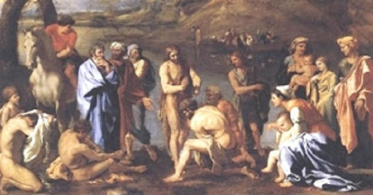 '...non estorcete niente a nessuno; accontentatevi delle vostre paghe' -