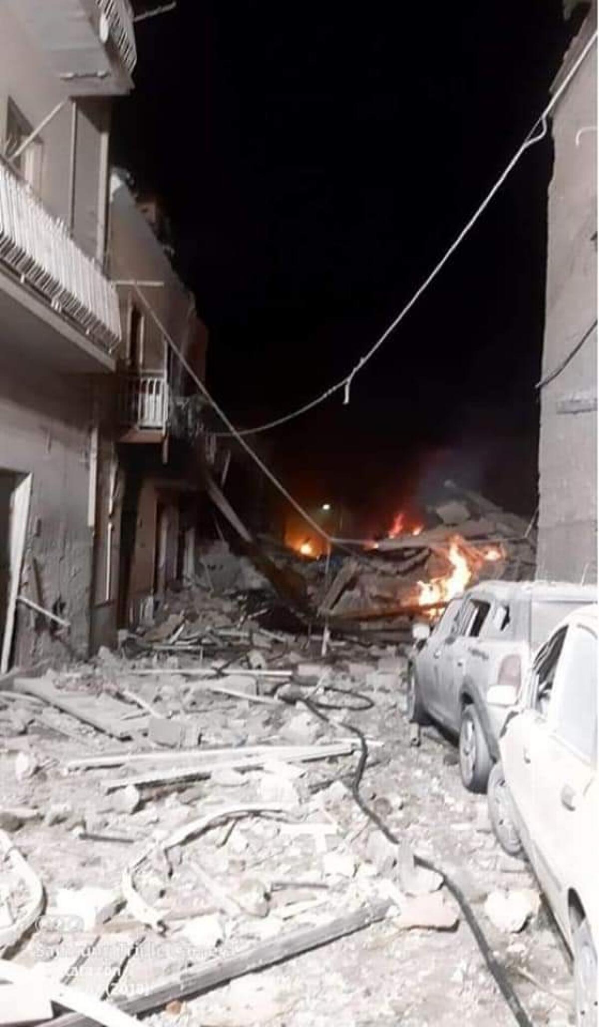 Terribile esplosione a Ravanusa - 