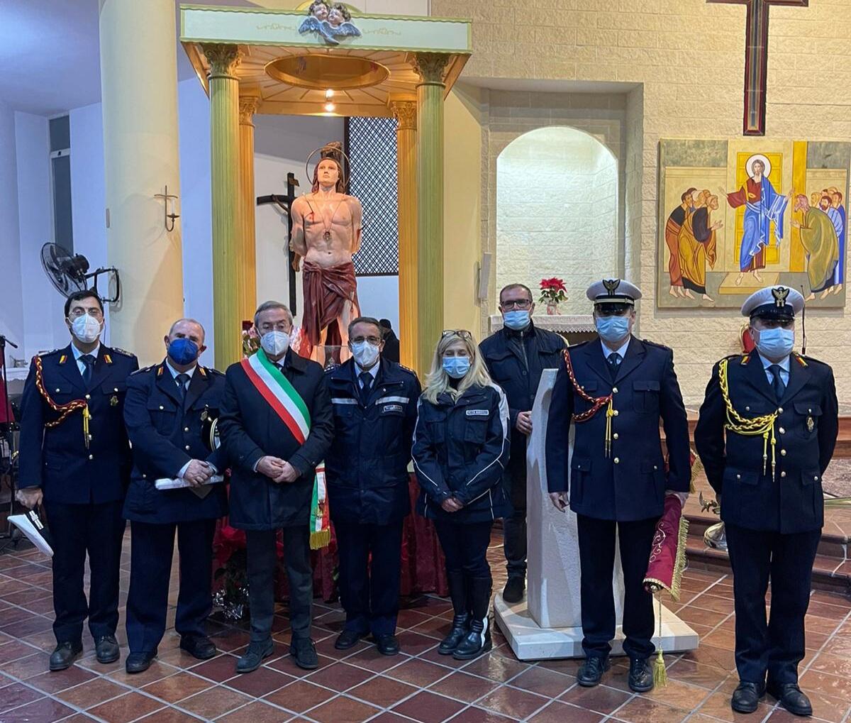 Polizia Municipale in festa nel giorno dedicato a San Sebastiano - 