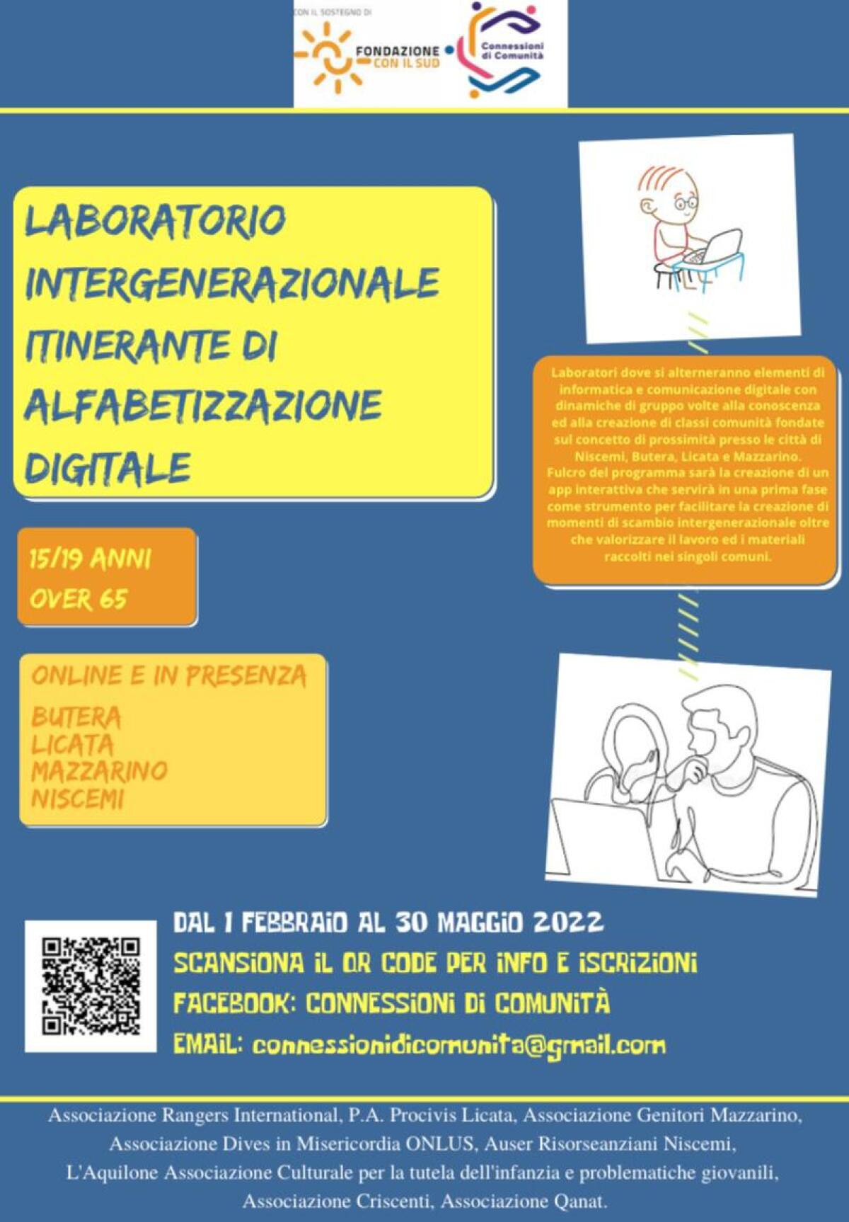 A Butera nasce il laboratorio intergenerazionale di alfabetizzazione digitale -