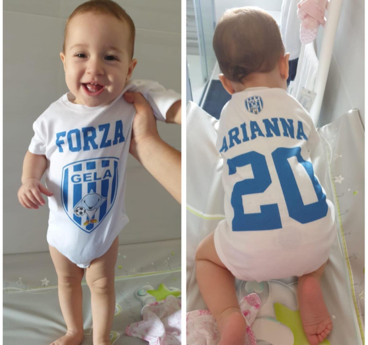 “Piccoli tifosi crescono”, l’amore di Arianna per i colori biancazzurri -