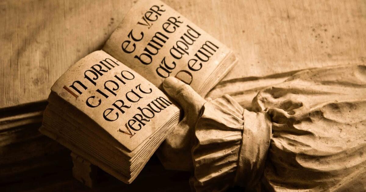 In principio era il Verbo, e il Verbo era presso Dio e il Verbo era Dio - 