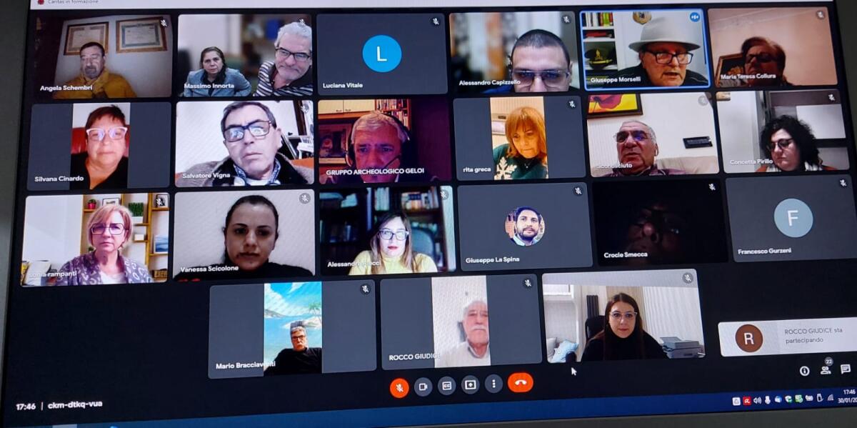 Michele Curto presidente del Gruppo archeologico Geloi - 