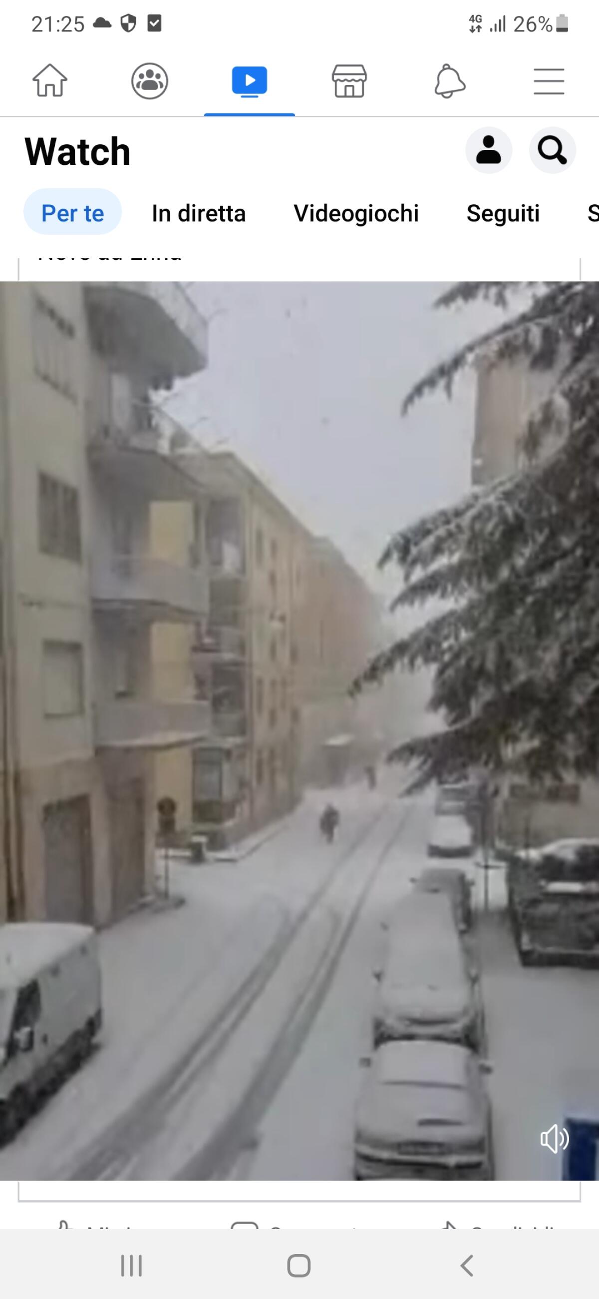 Il gelo è arrivato, neve nell'ennese - 