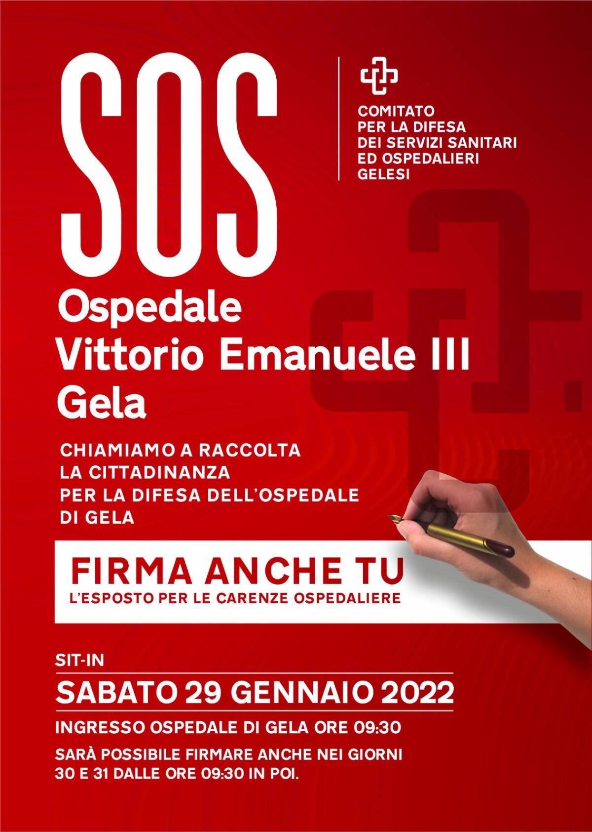L' Associazione H sta con il movimento pro ospedale -